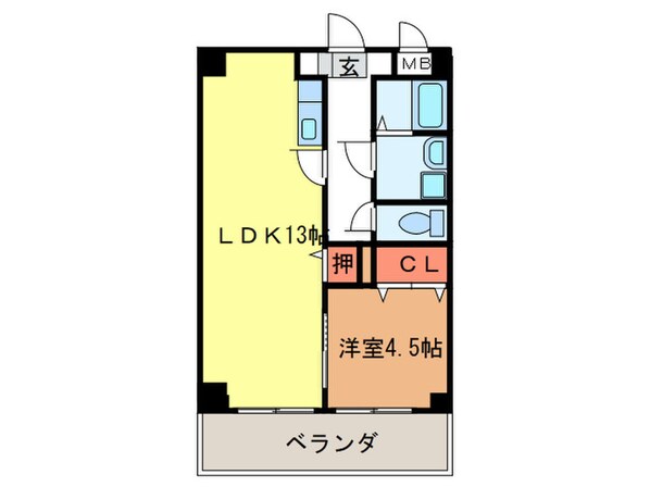 クライマックスの物件間取画像